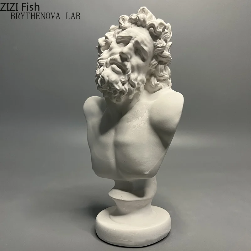 Image of Griechische Mythologie Laokoon Gipsstatue Schreibtischdekoration Ornamente Charaktere Skulptur Skizzier-Übungs- und Malwerkzeug