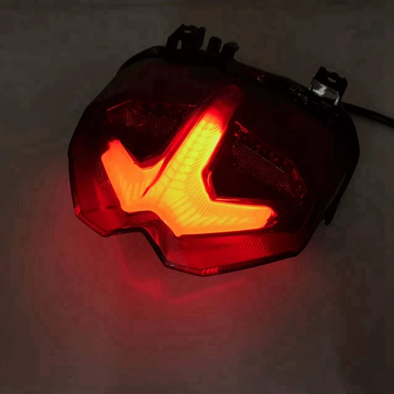 Per Yamaha MT09 2021 2022 fanale posteriore posteriore freno moto indicatori di direzione luci posteriori integrate LED impermeabile