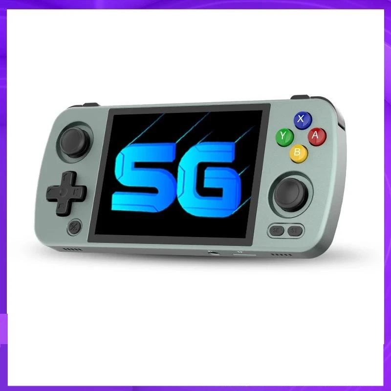 

Rg405m Aluminum Alloy Open-source Retro Ps Android Handheld Game Console Portable Game Console Multiplayer Online Combat Gift