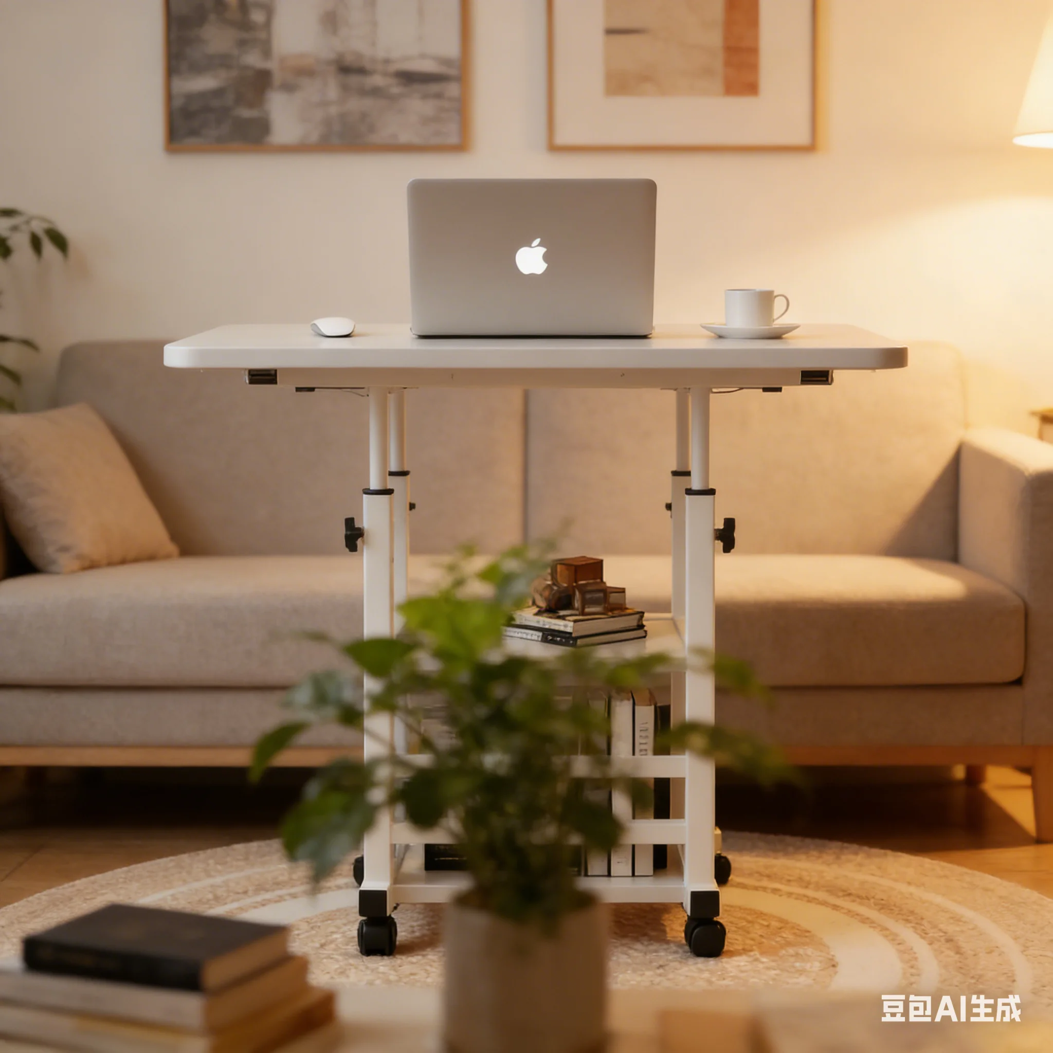 aoliviya-モダンな可動式調節可能なベッドサイドテーブル寝室用家庭用学生デスク怠惰な寮のベッドラップトップコンピュータライト-b586