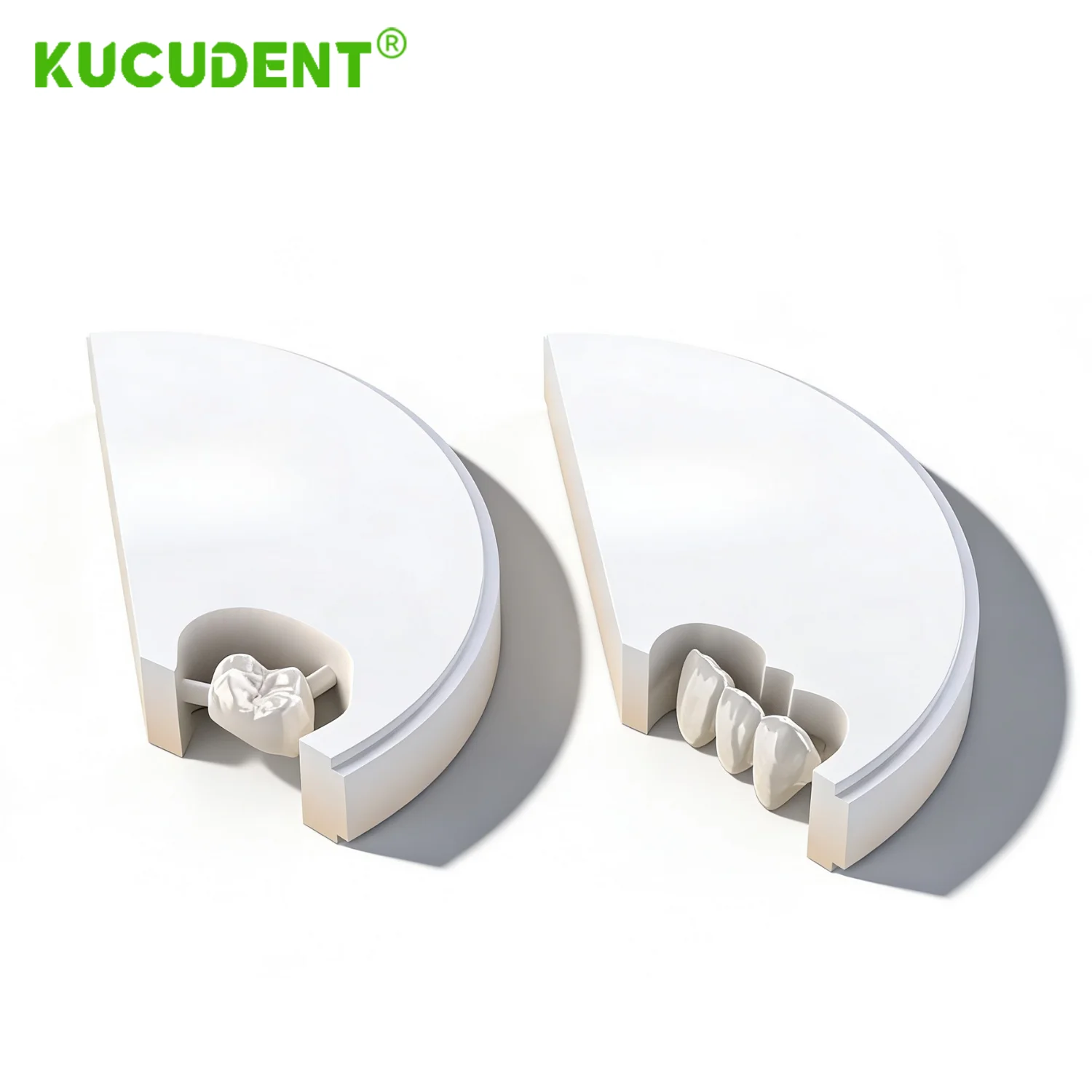 كتلة الزركونيا الأسنية متعددة الطبقات 3D-ML (5 طبقات)، قرص الزركونيا لمختبر الأسنان بحجم 98 مم، مادة أسنان من قرص الزركونيوم لنظام CAD/CAM المفتوح #4