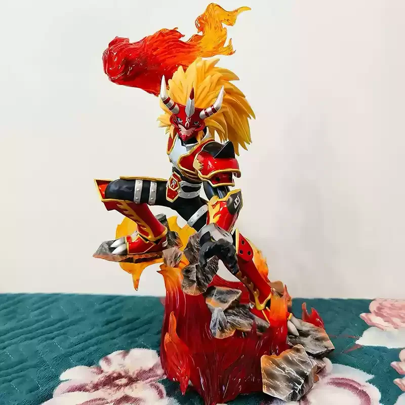 

Горячая 26 см/10,24 дюйма, аниме Digimon Adventure, фигурка Agnimon, фигурки героев, статуя из ПВХ, настольные украшения, коллекция моделей, игрушки, подарки