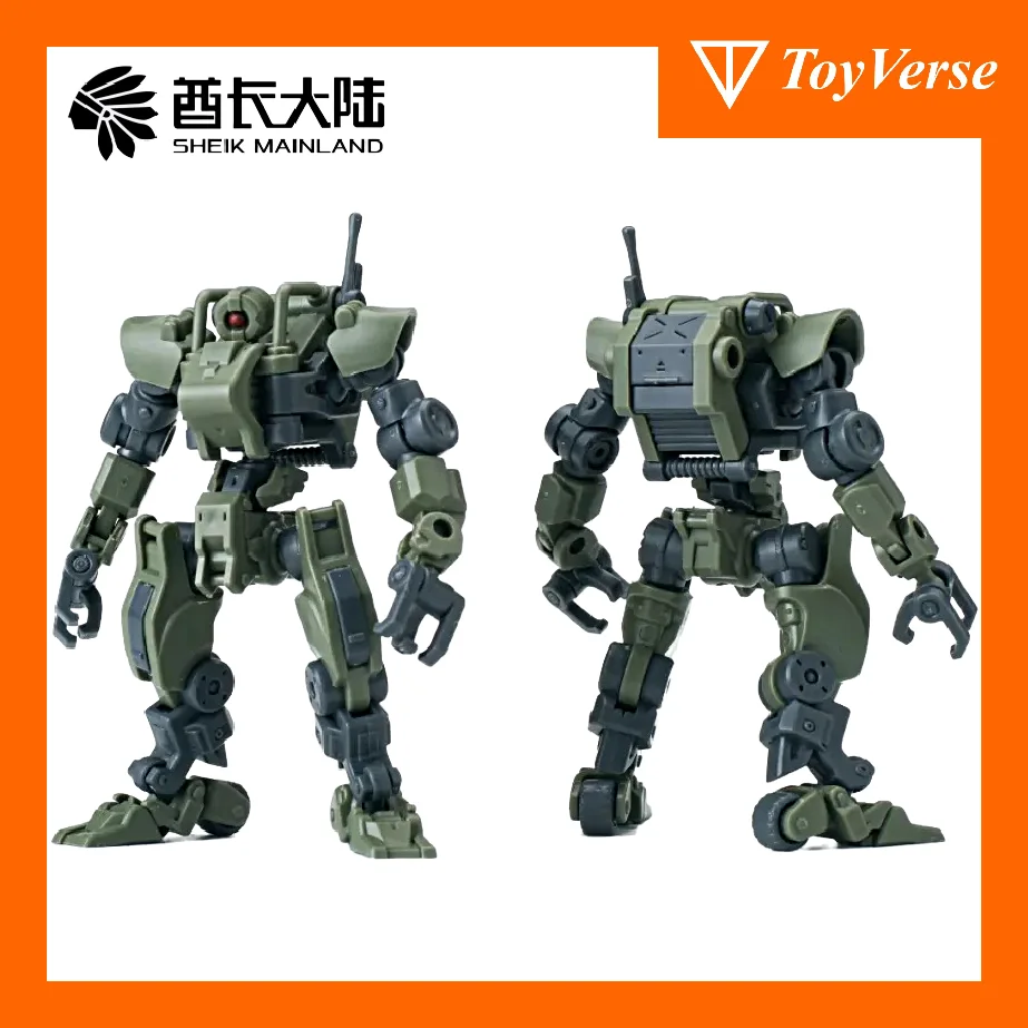 نموذج تجميع شخصيات الحركة TOYVERSE SHEIK MAINLAND Chieftain Continent Green