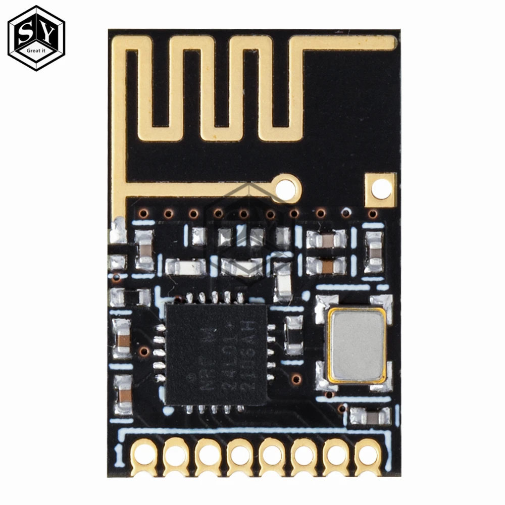 For Arduino NRF24L01+ wireless data transmission module 2.4G / the NRF24L01 upgrade version 2Mbit/s NRF24L01 Socket Ada