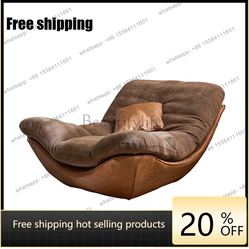 PJ Modern Simple Living Room Leisure Sofa Reclining Chair Household Premium Sofa Chair