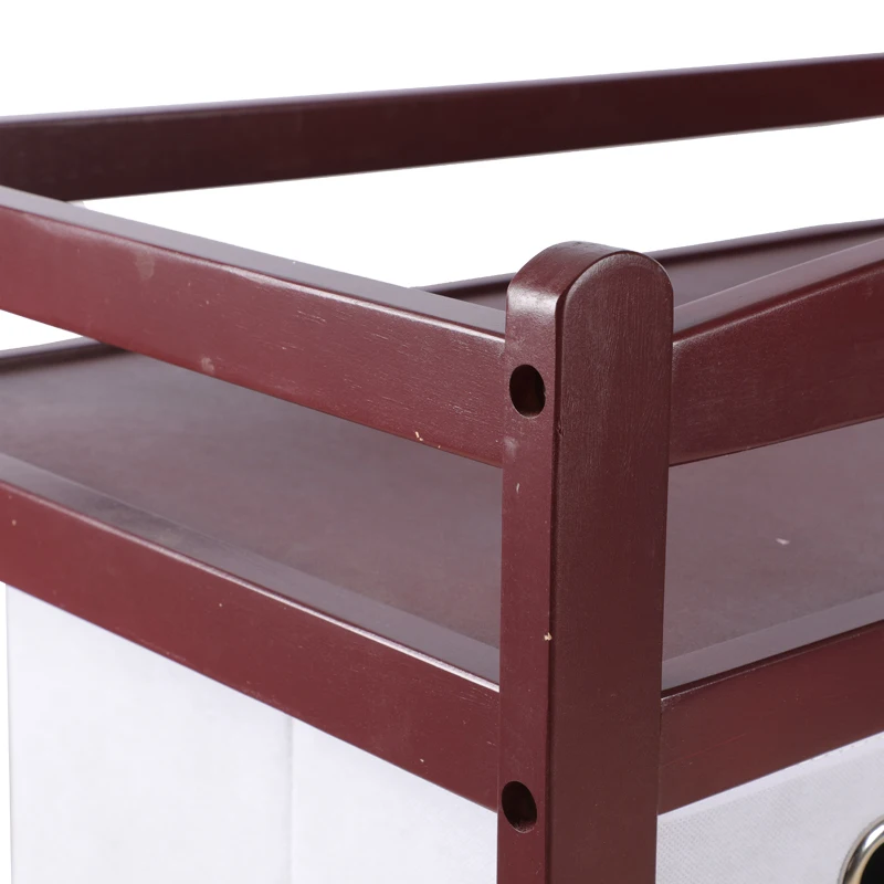 Solid Color Pollution-free Painting Multipurpose Home Use Storage Racking Baby Changing Table Big Dimensions