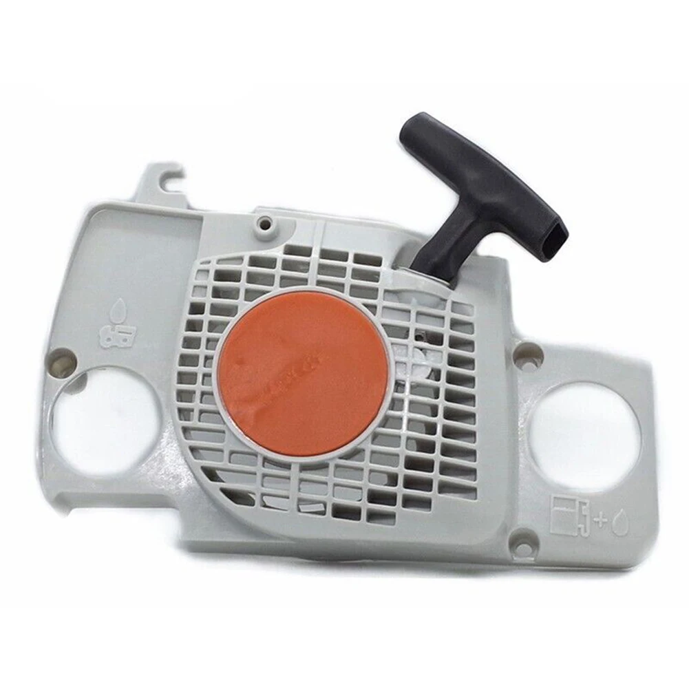 /For /Recoil /Pull Starter For 017 018 MS170 MS180 MS180C Chainsaw Replacement Part 1130-080-2100 Plastic Rope Handle Accessory
