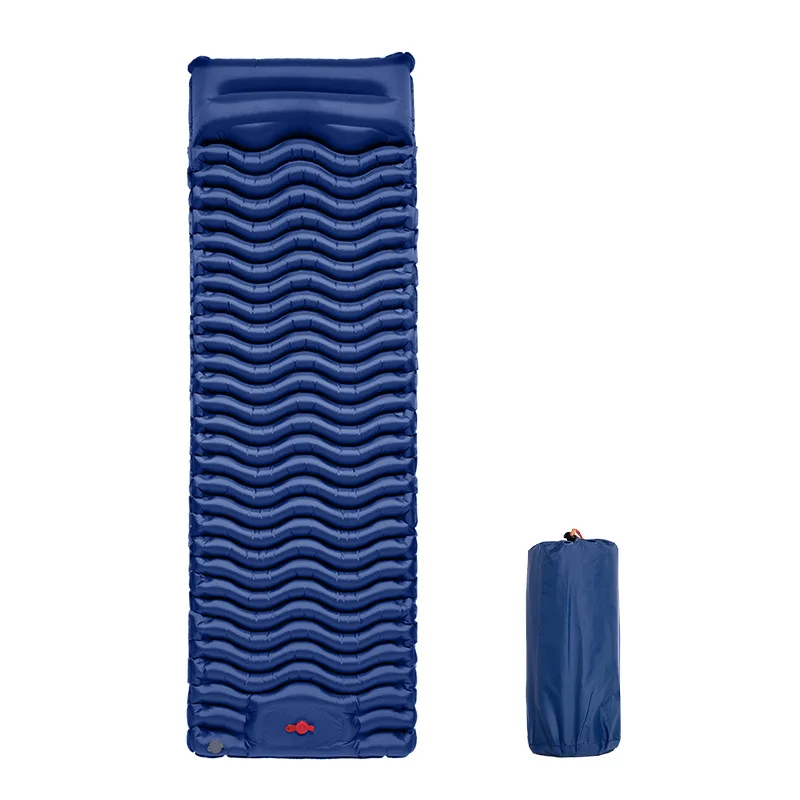 

New outdoor portable camping beach sleeping mat air cushion foot stepping tpu inflatable mat