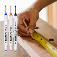 1/10pcs Double Tip 20mm Deep Hole Long Nib Head Markers For Metal Perforating Pen Bathroom Woodworking Decoration Multi-Purpose