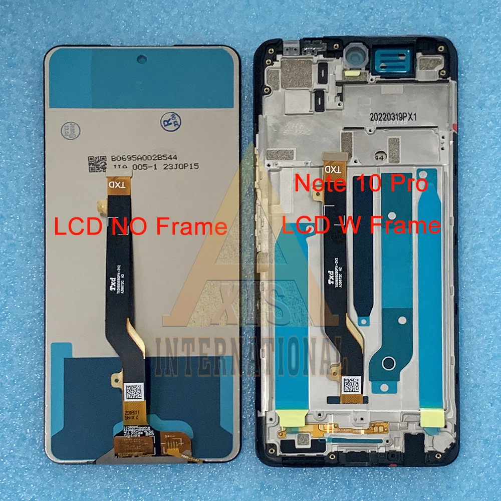 Tested For Tecno Pova 2 Pova 3 Pova 4 LCD Display Frame Touch Panel Digitizer For Infinix Note 10 X693 Note 10 Pro 11 Pro X697