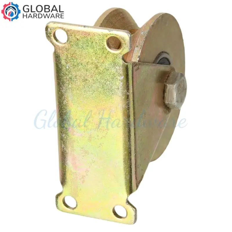 Pulley Track Heavy Duty Wheel - 50MM Diameter U-shaped Bearing Groove, Designed for Sliding Door Installations