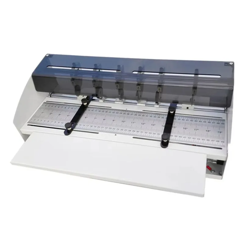SG-H500 Tani Elektryczny Zagniatarka do Papieru Biurowego 460MM Perforator 18 Calowy Do Papieru z Liniami Znakowymi