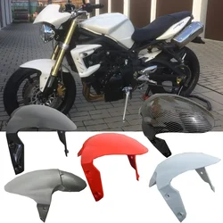 For Triumph Street Triple 675 R 2007 2008 2009 2010 2011 2012 675R Front Fender Mudguard Hugger Splash Guard Motor Parts Carbon