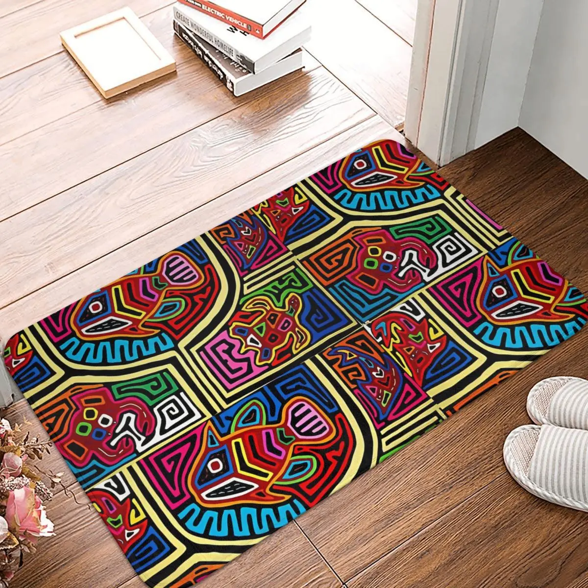 Mola De Panama Meme Y2K Non-Slip Carpet Doormat Bedroom Bath Mat Welcome Home Rug