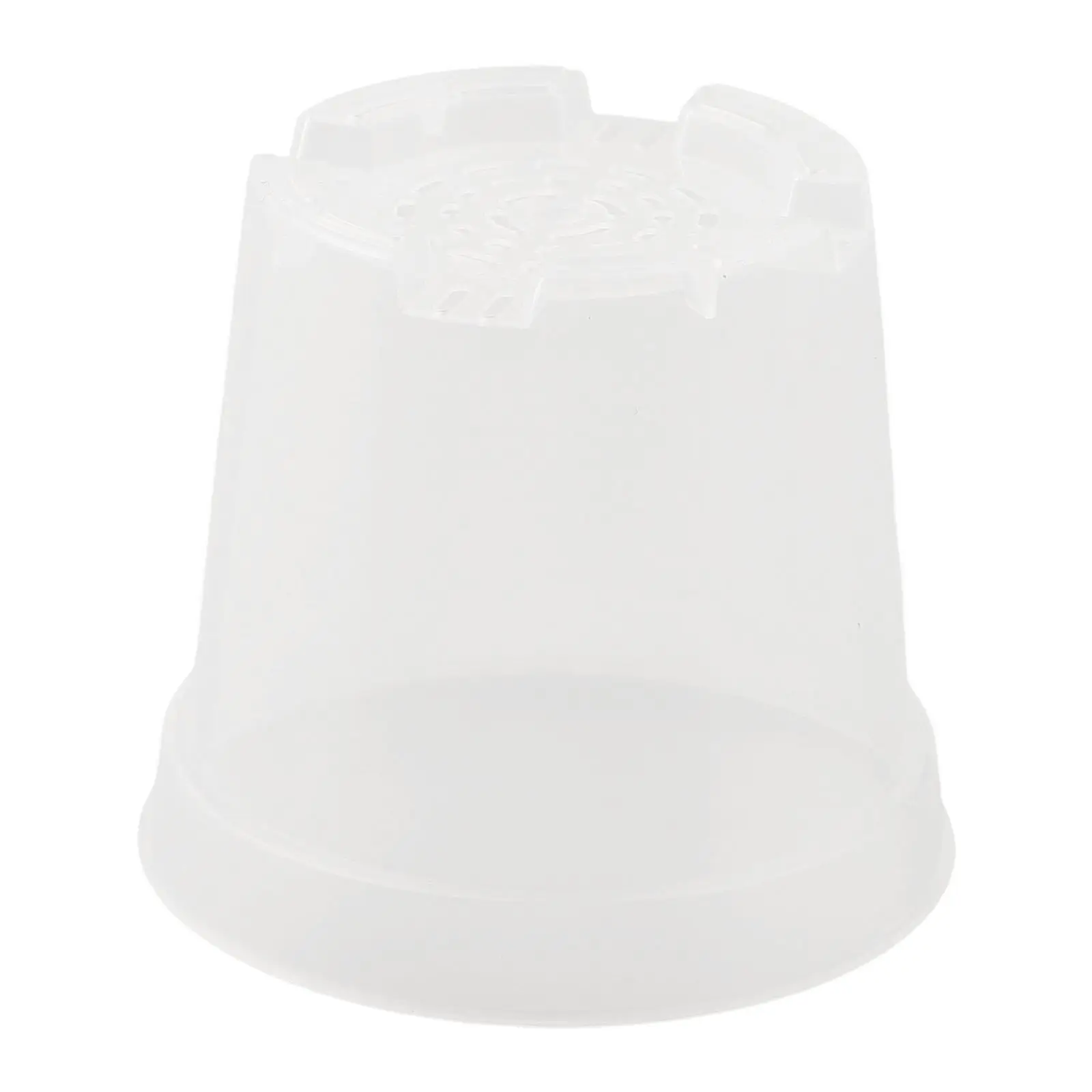 10 Clear Plastic Plant Pots Designed for Easy Root Monitoring Perfect for Various Indoor and Outdoor Planting Needs