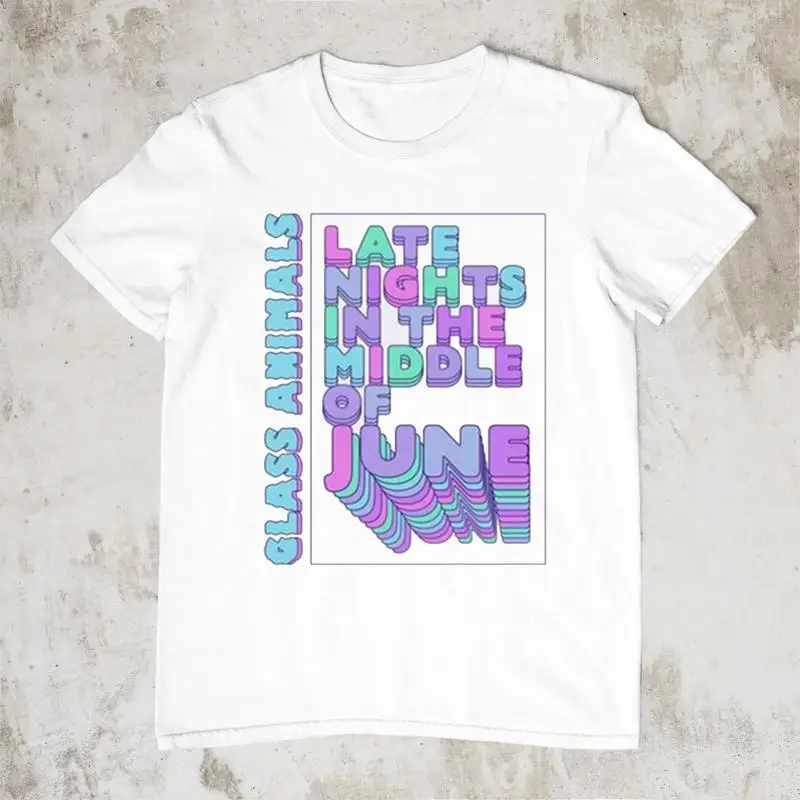 

Футболка Glass Animals Band из хлопка для S 4Xl Da422