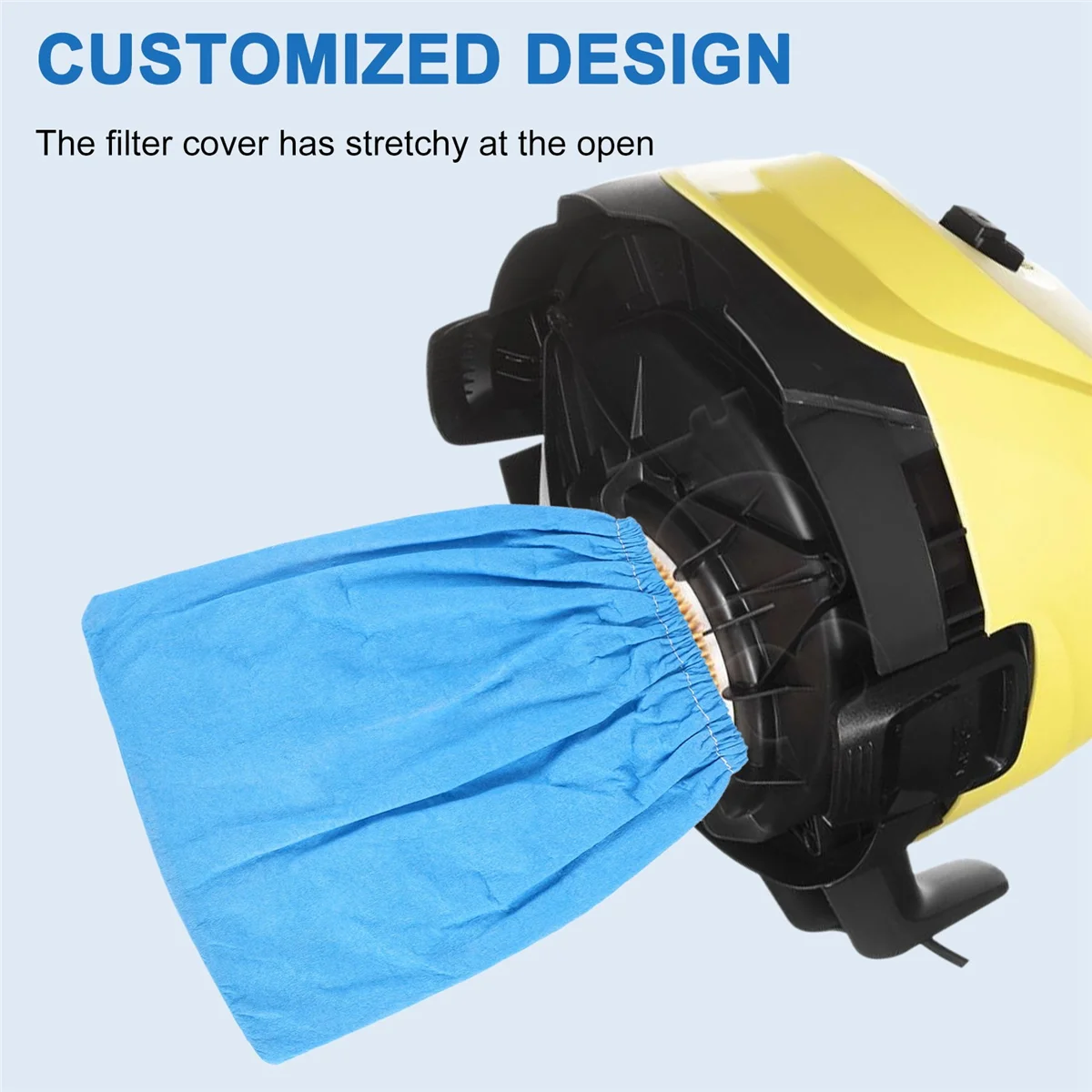 1PCS Textile Filter Bag for Karcher MV1 WD1 WD2 WD3 SE4001 Filter Bag Vacuum Cleaner Parts