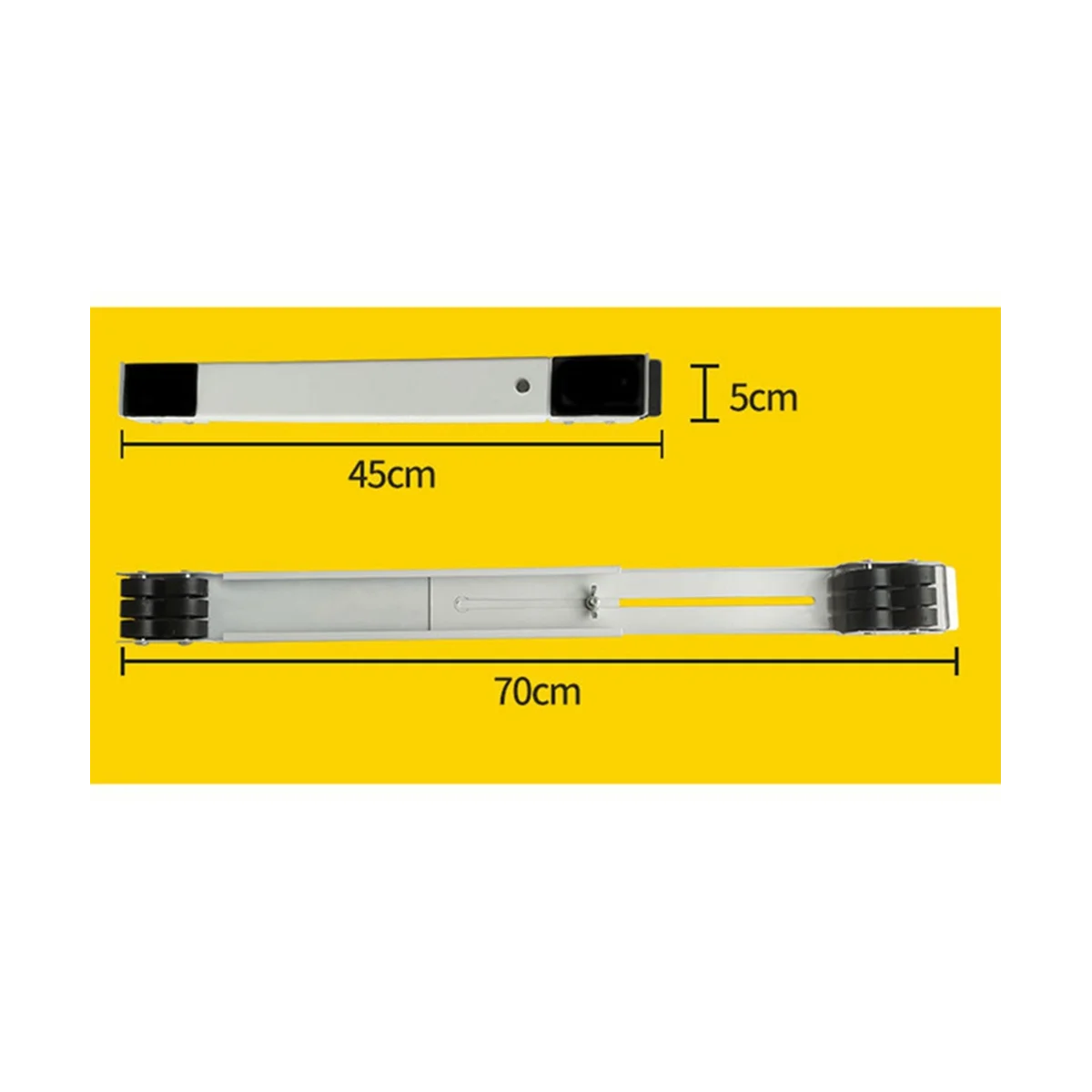 حامل ثلاثي القوائم دوار 4 قطع دعامة منزلية مع رف تخزين الأجهزة الدوارة المتنقلة وقاعدة مرتفعة قابلة للسحب