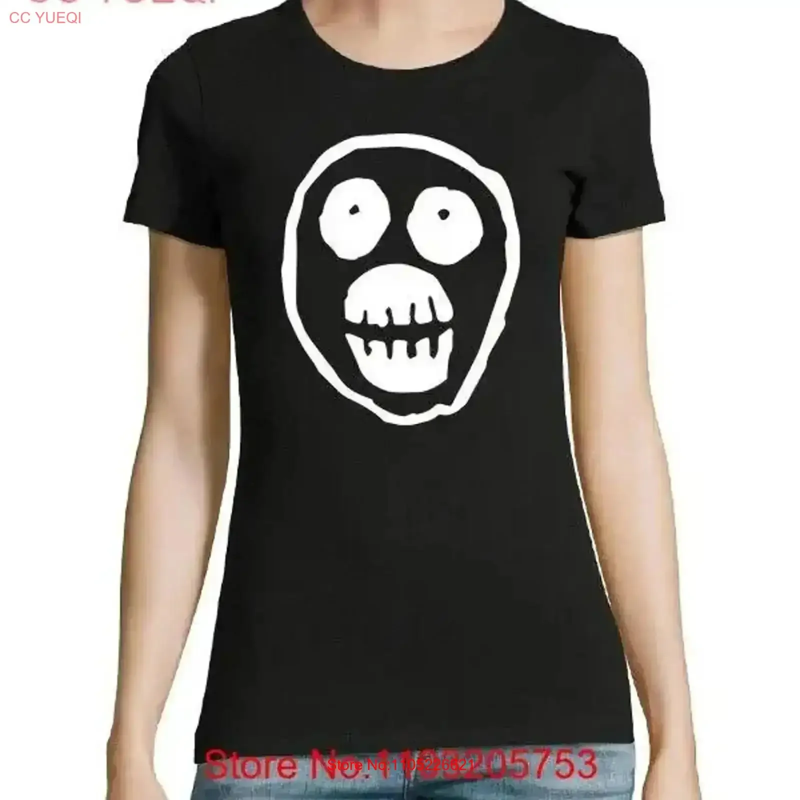 Mighty Boosh visage t-shirt femme vintage lavé confortable étiré doux streetwear élégant homme décontracté polyvalent vintage