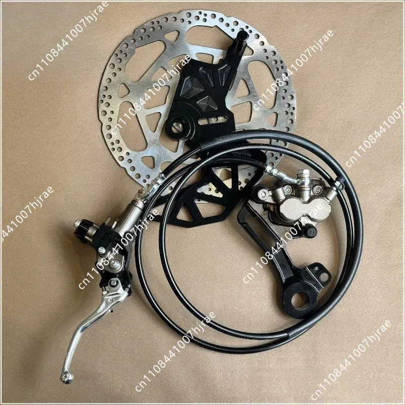 Rear Brake Assembly Bracket Disc Set Anodized Aluminum For Light Bee E Ride 2.0 Motorcycle Replacement Upgrade Spare Accessories