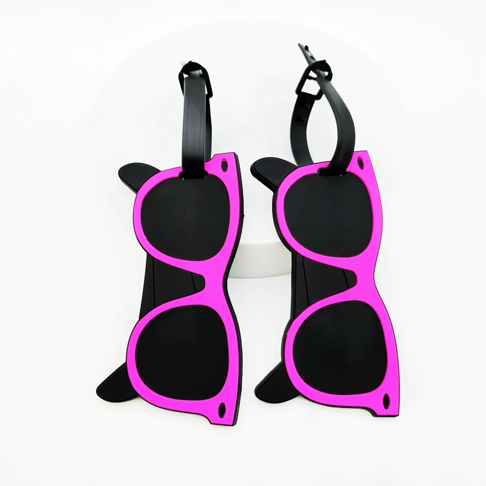 علامات تعليق الأمتعة على عيون الشاطئ للرجال والنساء ، علامات الهوية الإبداعية ، الوقاية من فقدان المطار ، أساسية ، جديدة ، 2 way