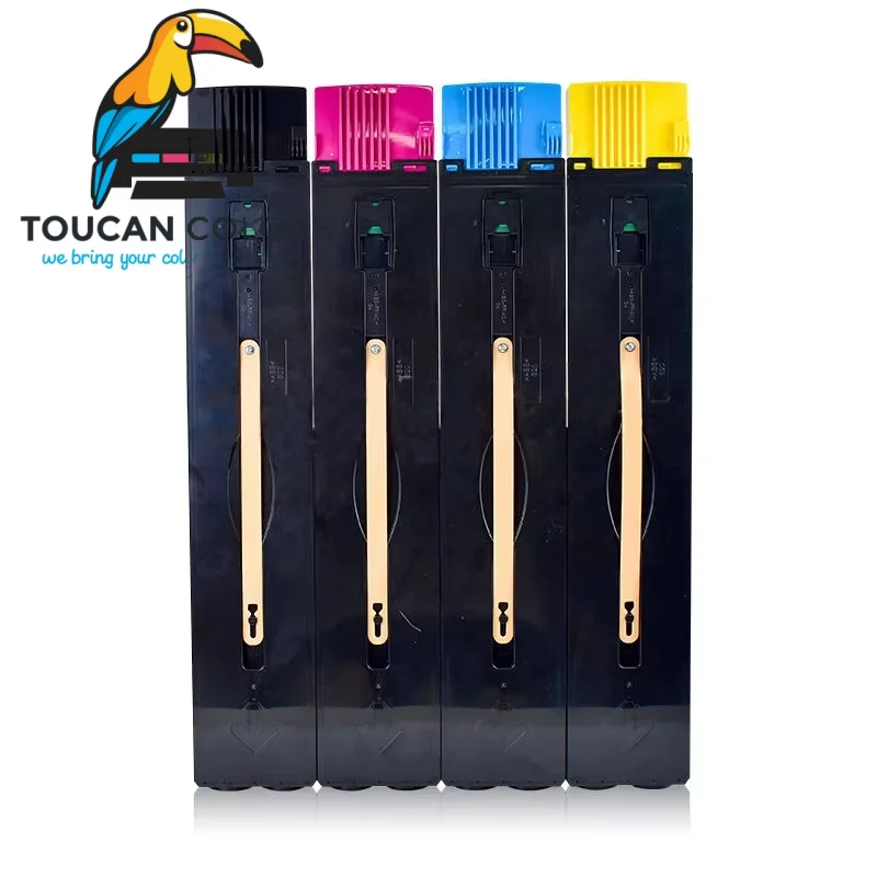 Nuevo cartucho de tóner dorado 006R01659 006R01660 006R01661 006R01662 para fotocopiadora Fuji Phaser Color C60 C70 tóner japonés