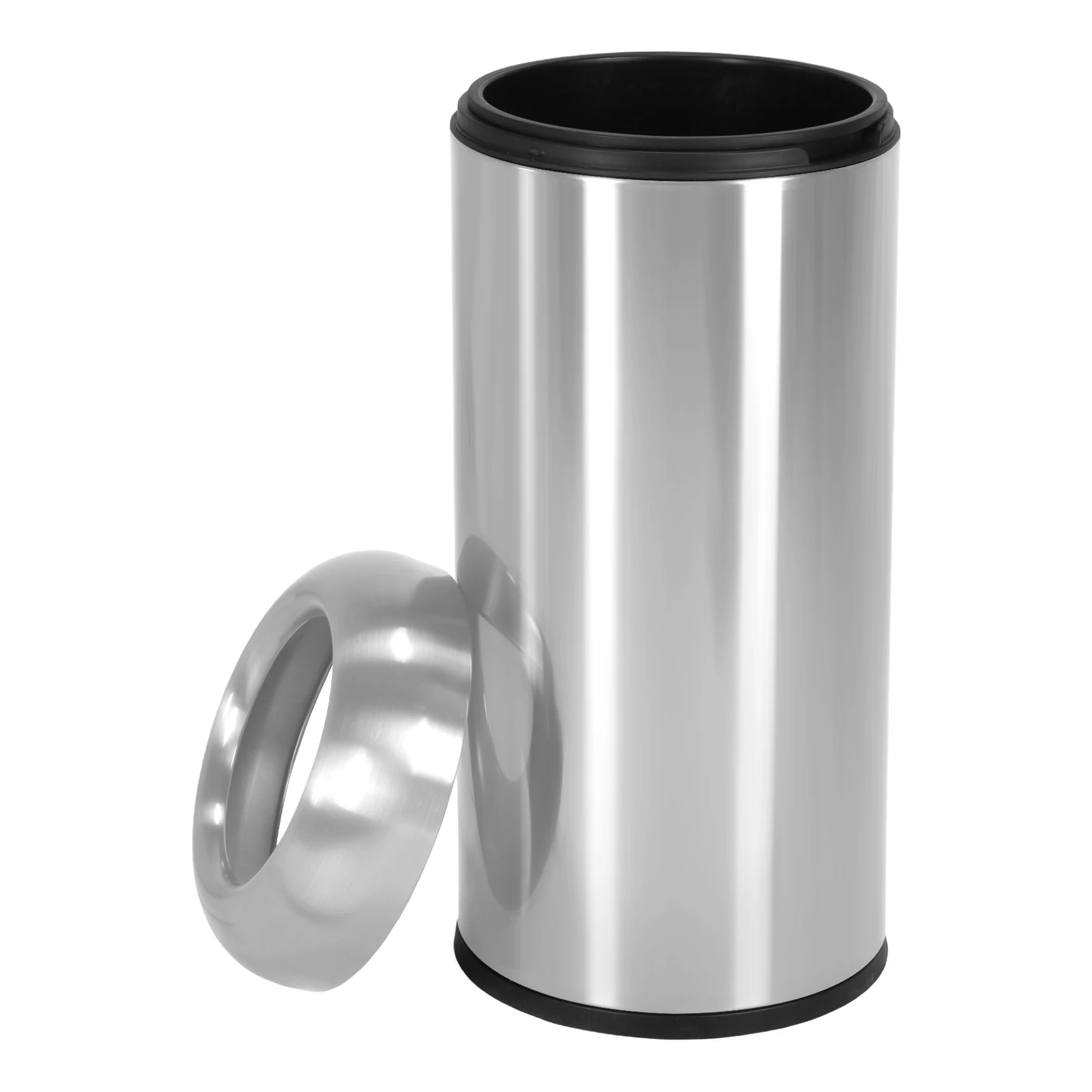 

Контейнер для кухонных отходов на 16 галлонов с отсоединяемой крышкой, коммерческая мусорная корзина с открытым верхом, износостойкая, для офиса, спальни, ресторана