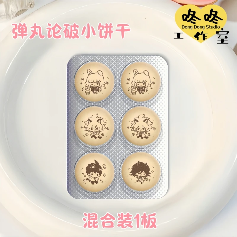 

Anime Danganronpa Kokichi Oma Nagito Komaeda Nanami ChiaKi Hinata Hajime Cosplay Shake Fighter Badge Pendant Mascot Emblem Gift