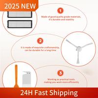 2025 Trend 12PCS Mi Robot Vacuum Cleaner Parts Replacement For Mi Robot 1C 1T Vacuum Cleaner Accessory Kit For Xiaomi