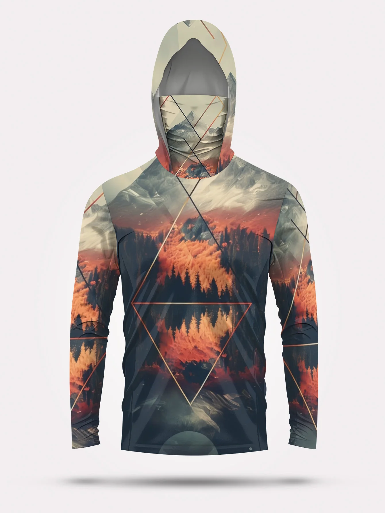 Sweat-shirt de pêche pour homm - Fishing Mask Sun Protection avis et prix