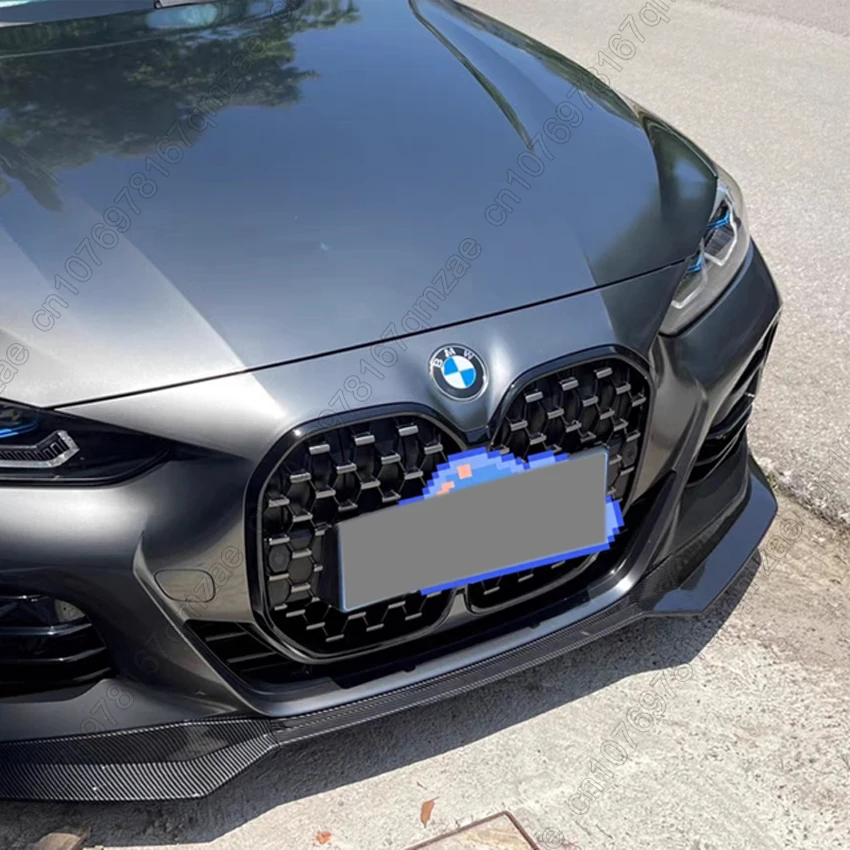 شفة مصد السيارة الأمامية لسيارات BMW 4 Series G22 G23 2 باب M440i M440d 430d 430i 2020-2024 سبويلر Canard الفاصل الناشر مجموعات الجسم