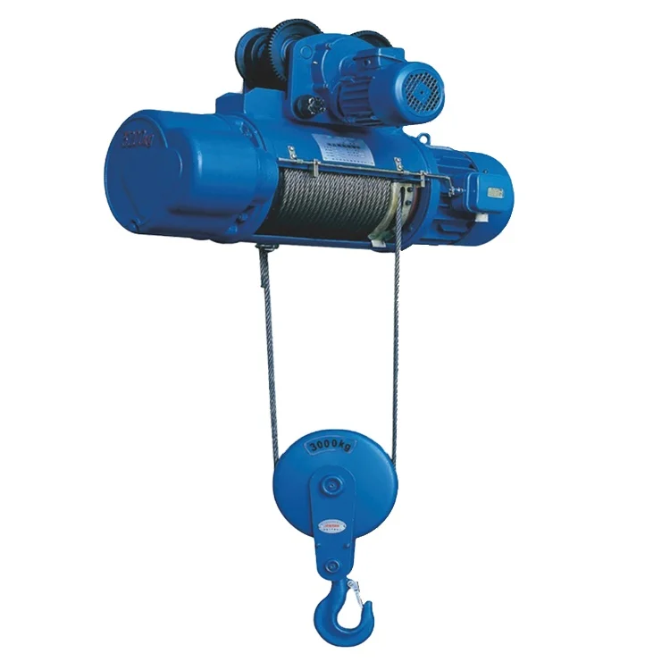 رافعة كهربائية جديدة 1.5 طن CD1 مع حبل سلكي 380 فولت رافعة كهربائية معدنية لصناعات البيع بالتجزئة