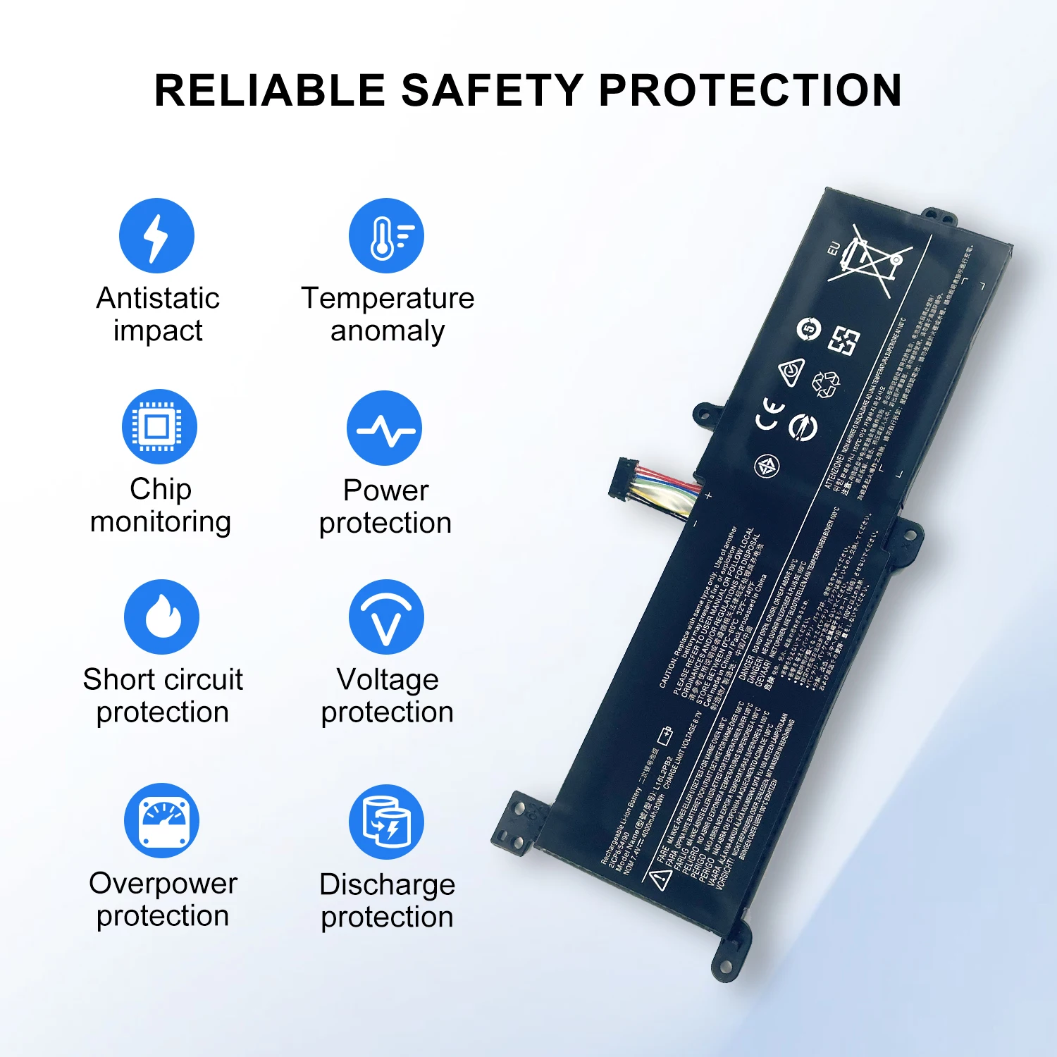 SARKAWNN L16L2PB2 Laptop Battery For Lenovo ideapad 320 320-14IAP 320-14AST 320-15IAP 320-15AST XiaoXin chao 5000.