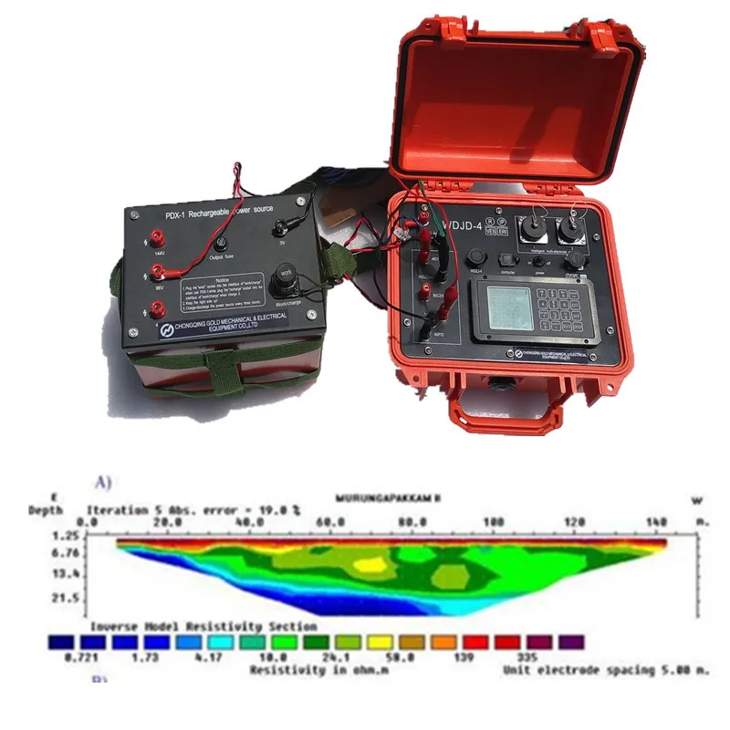 Geological Exploration Instrument Water Detector WDJD Resistivity and Induced Polarization Equipment