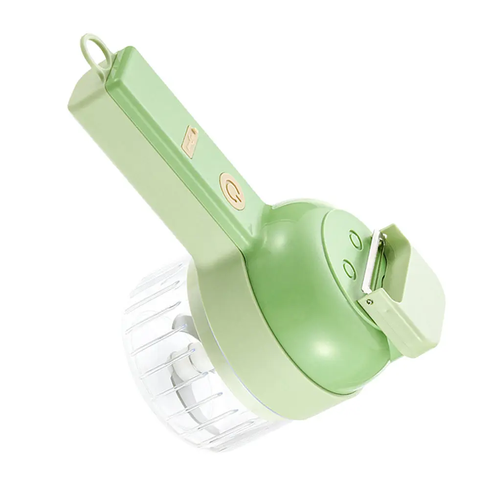 

1 Set Electric Garlic Chopper Professional Kitchen Gadget Portable Type-C Charging Food Processor Small Mincer Grinder For Home