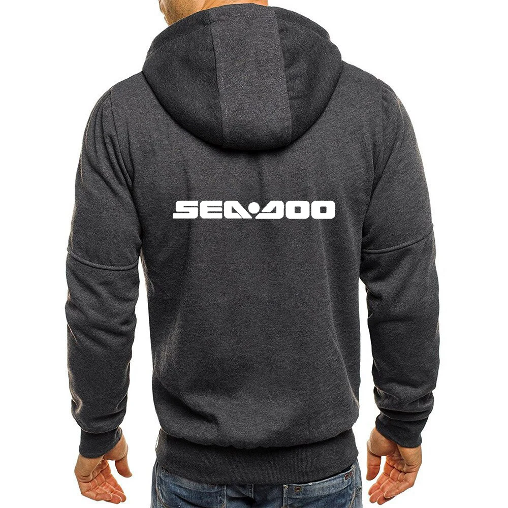 Nueva marca sea Doo seadoo moto Sudadera con capucha cárdigan Sudadera con capucha para hombre Sudadera con capucha para hombre Sudadera con capucha para hombre Sudadera con capucha