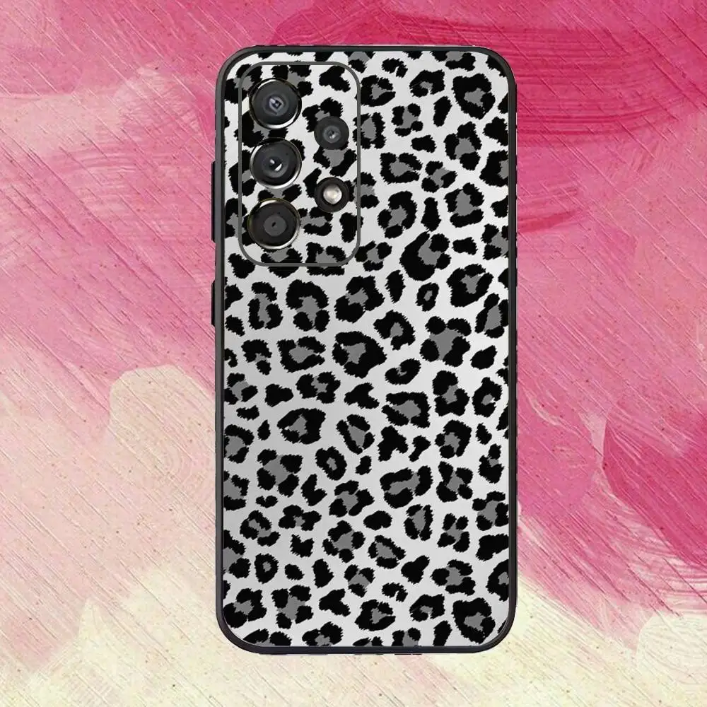 Чехол для телефона с принтом L-Leopard G-Graphic для Samsung S25, S24, S21, S22, S23, S30, Ultra, S20, Plus, Fe, Lite, Note, 10,9,5G, черный чехол