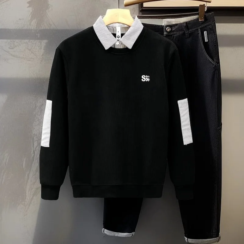 

Man Clothing Autumn Spring Clothes Hoodie Casual Style T Shirts Men's Clothing Youth Clothes Trend Fashion Homewear New Style