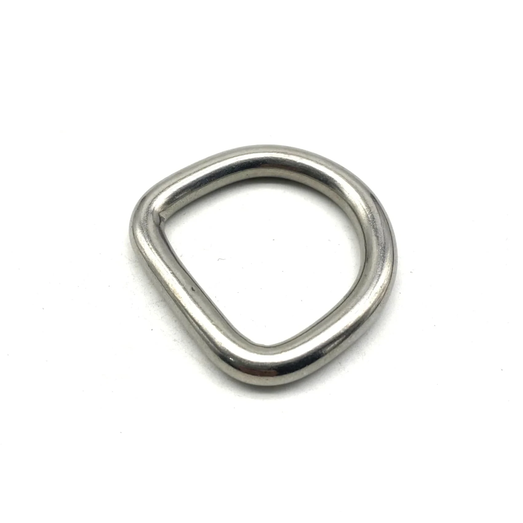 8mm Wire Stainless Sailboat D Loop Ring Seamless D Buckle 38/50mm