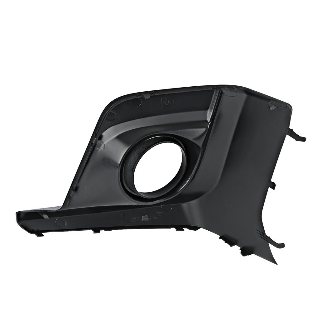 

Compact Car ABS Black Front Bumper Fog Lamp Frame Cover Trimming Bezel Cover For Subaru XV Crosstrek 2018 2019 2020