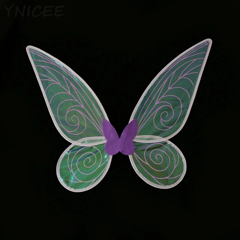 Girls Dress Up Butterfly Wings Shiny Glowing Moving Fairy Wings For Birthday Wedding Christmas Props Party Halloween Cosplay