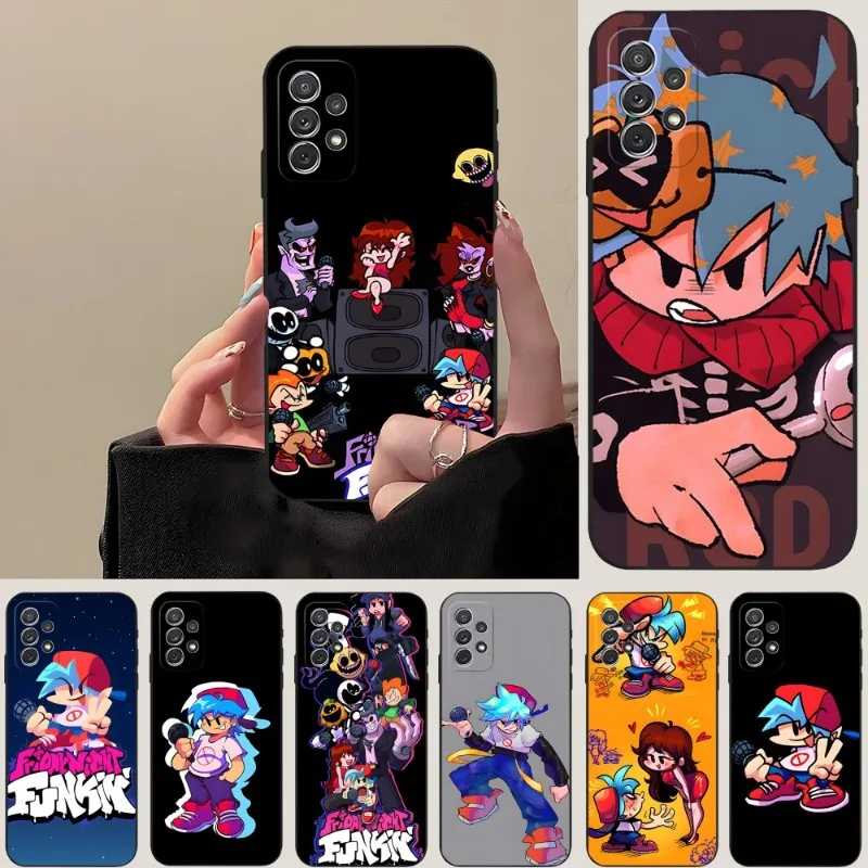 Чехол для телефона Friday Night Funkin Game Funda для Samsung S22 S21 S30 S20 S9 S10 S8 S7 S6 Pro Plus Edge Ultra Fe Silicone Soft Coque