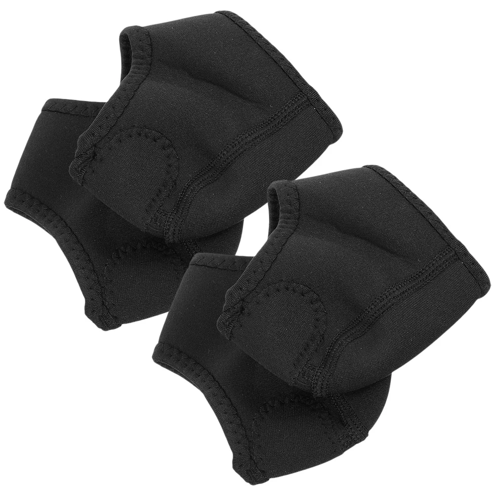 

Silicone Heel Protectors Non-Slip Comfortable Reusable Walking Shock Absorbing Covers For Sports Daily Use Heel Protective