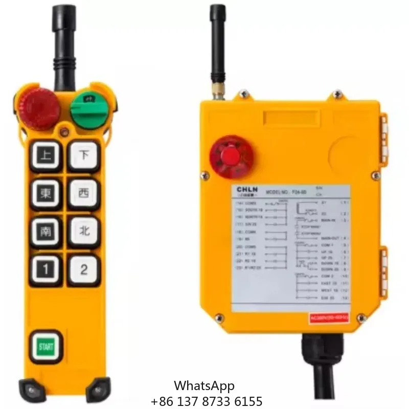 Obohos 4 Channel Hs-6 Smart Crane Hoist Radio Industrial Remote Control