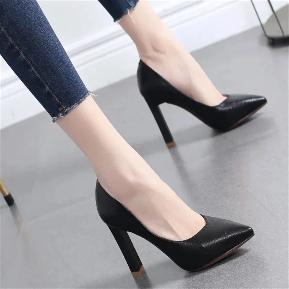Sapatos femininas frauen mode süße leichte hohe qualität frühling & sommer stiletto ferse schuhe dame büro sexy pumpen b614