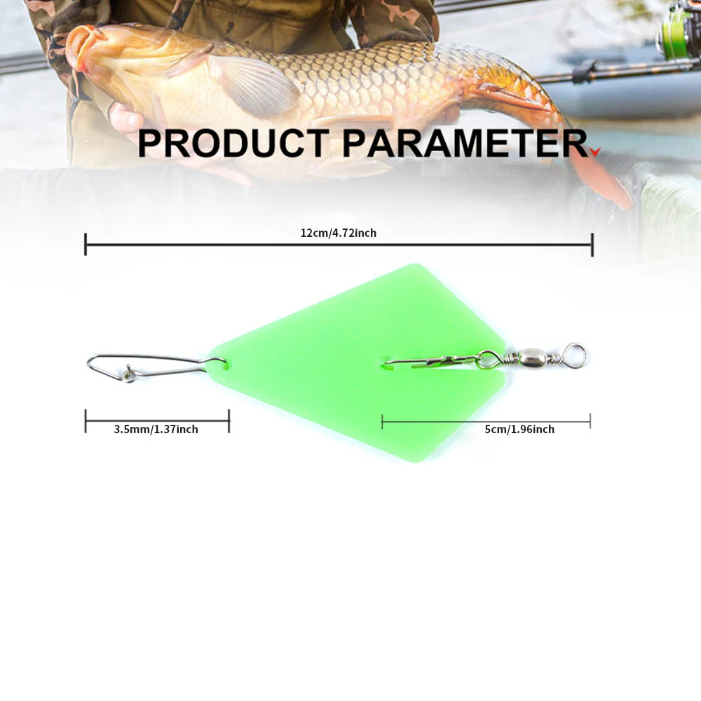 1/10 Stück Bleilaufzüge für Meeresangelgewichte, Terminal Tackle mit Schnellwechselklammern und Drehgelenk – Detail 1