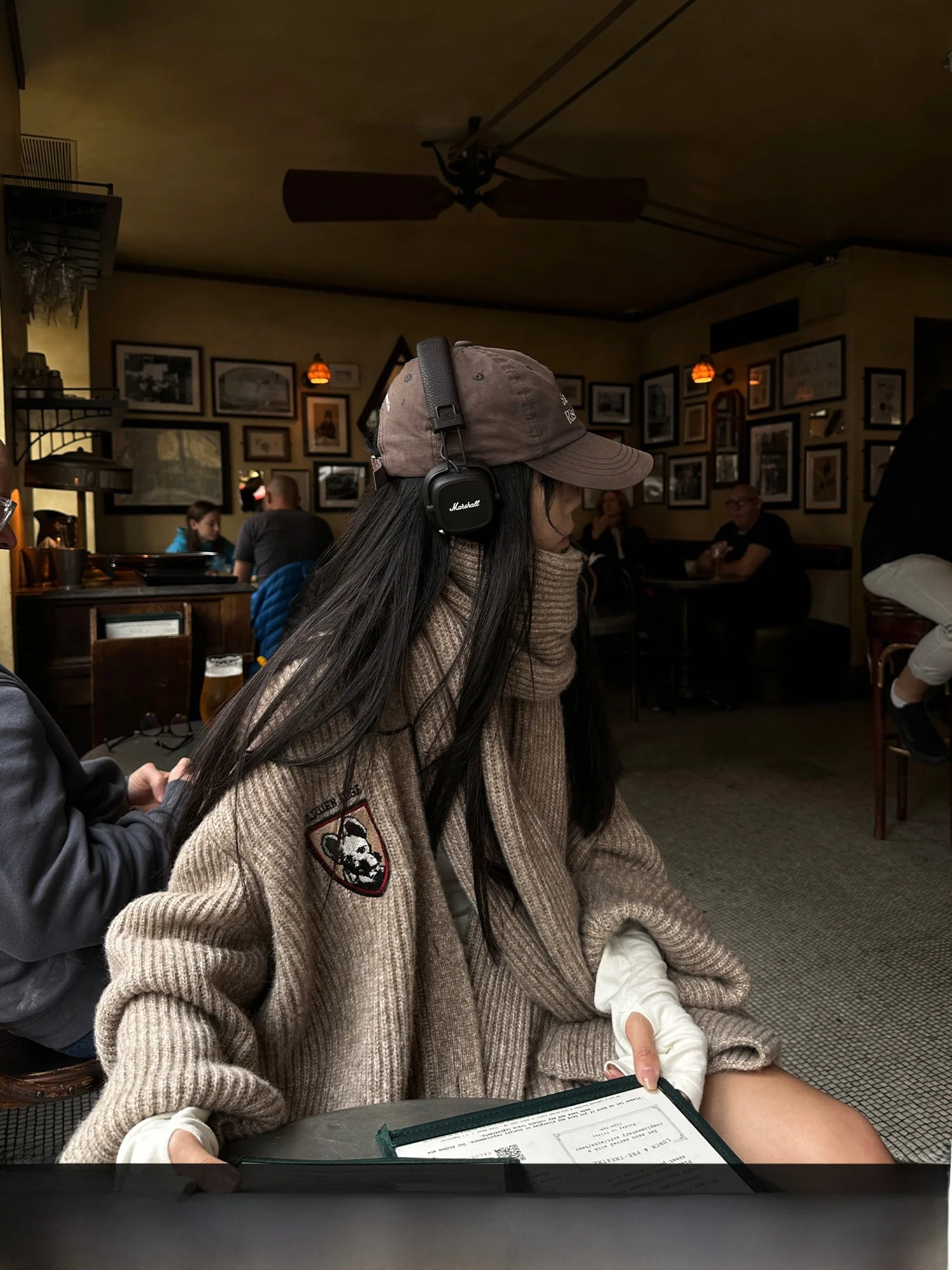 

Wardens Sweetened Milk Coffee Lazy Sle женский свободный повседневный вязаный кардиган верхняя одежда V-ne Long Sve Thiened