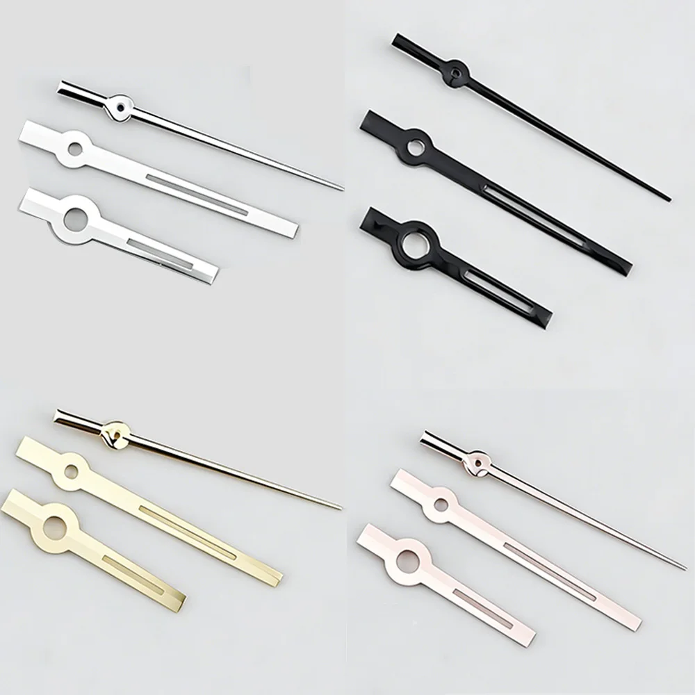 Watch Hands with Luminous Replacement Black/Gold/Rose/Silver Watch Pointers for NH05 NH06 Movement