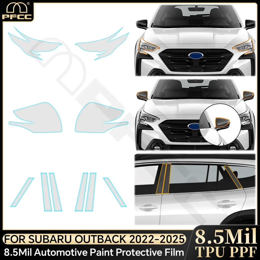 

Car Invisible Transparent for Subaru Outback 2022 2023 2024 2025 Sticker Doors Front Bumper Trunk Accessories Protection Film