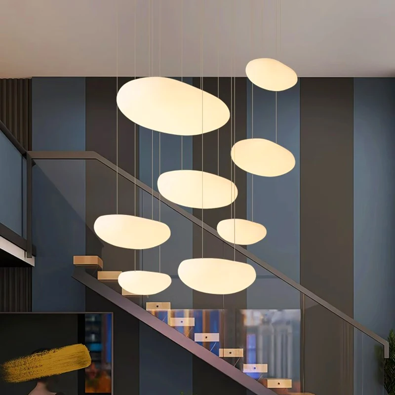 

Modern home decor led lights pendant light lamps forstaircase Chandeliers for living room hanging light indoor lighting